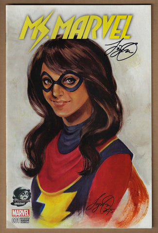 Ms Marvel (2015) #1 Phantom Variant SIGNED
