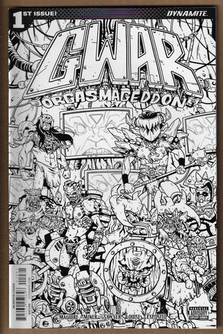 Gwar Orgasmageddon #1 1:20 Variant NM-