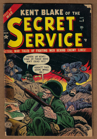 Kent Blake of the Secret Service #9 G/VG