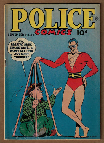 Police Comics #34 VG
