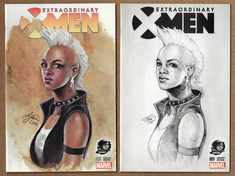 Extraordinary X-Men #1 Phantom Variants NM