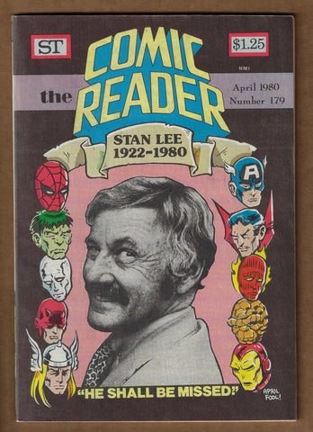 Comic Reader #179 VF/NM