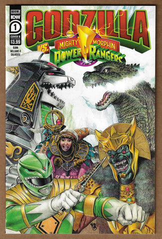 Godzilla vs Mighty Morphin Power Rangers
