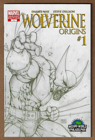 Wolverine Origins #1 Sketch Variant NM