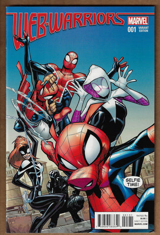 Web Warriors #1 1:25 Variant NM-