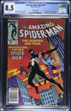 Amazing Spider-Man #252 CGC 8.5 Newsstand