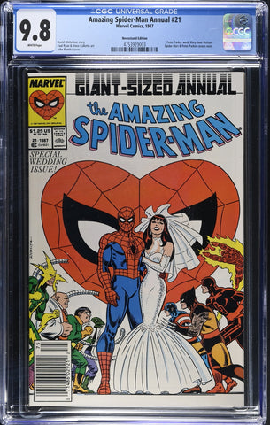 Amazing Spider-Man Annual #21 CGC 9.8 Newsstand