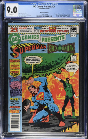 DC Comics Presents #26 CGC 9.0 Newsstand