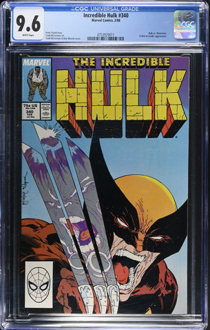Incredible Hulk #340 CGC 9.6