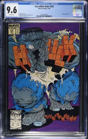 Incredible Hulk #345 CGC 9.6