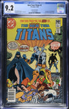 New Teen Titans #2 CGC 9.2 Newsstand
