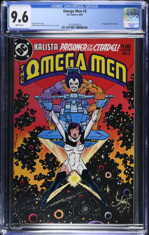 Omega Men #3 CGC 9.6