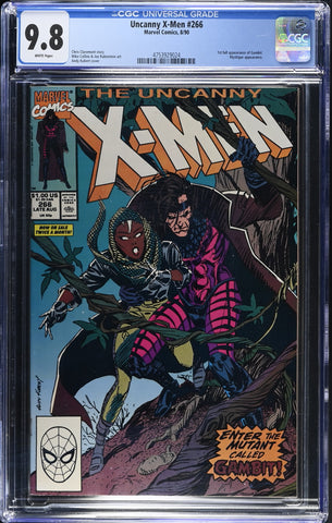 Uncanny X-Men #266 CGC 9.8