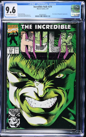 Incredible Hulk #379 CGC 9.6