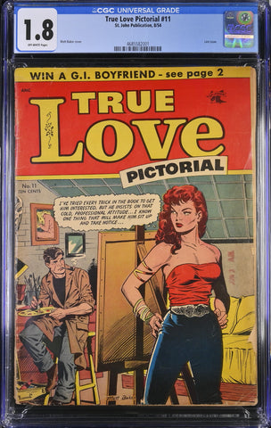 True Love Pictorial #11 CGC 1.8
