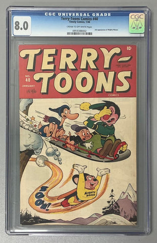 Terry-Toons #40 CGC 8.0