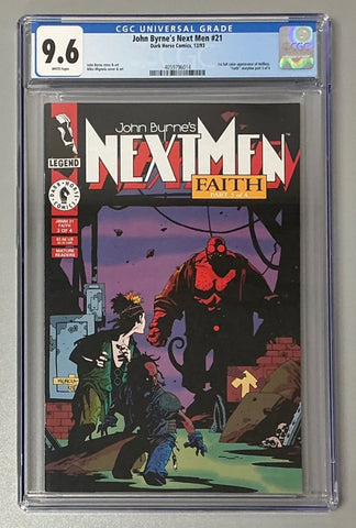 John Byrne's Next Men #21 CGC 9.6