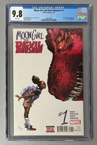 Moon Girl and Devil Dinosaur #1 CGC 9.8
