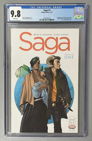Saga #1 CGC 9.8