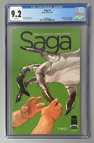 Saga #2 CGC 9.2