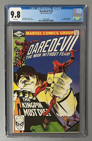 Daredevil #170 CGC 9.8