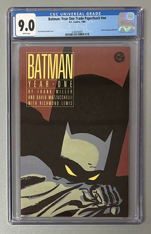 Batman Year One Trade Paperback CGC 9.2