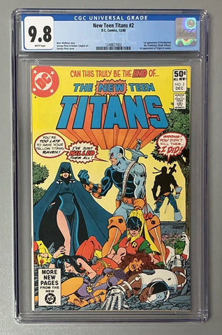 New Teen Titans #2 CGC 9.8