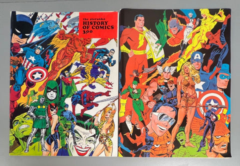 Steranko History of Comics Set #1 & 2