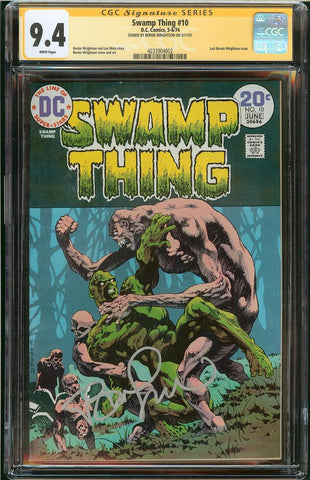 Swamp Thing #10 CGC 9.4
