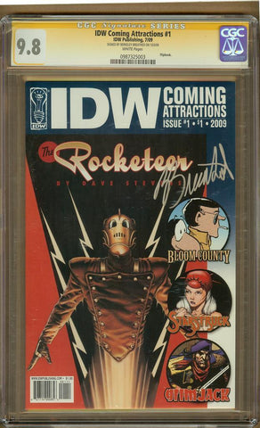 IDW Coming Attractions #1 CGC 9.8