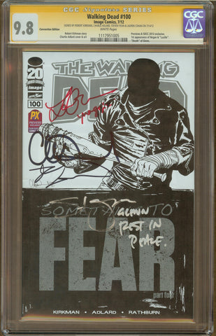 Walking Dead #100 Convention Edition CGC 9.8