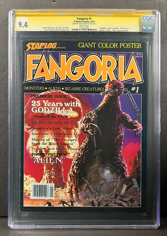 Fangoria #1 CGC 9.4