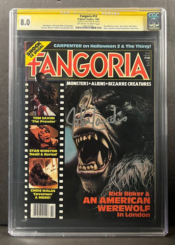 Fangoria #14 CGC 8.0