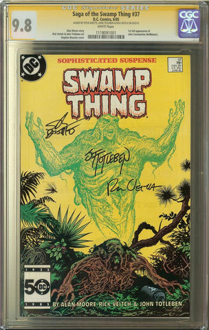 Saga of the Swamp Thing #37 CGC 9.8