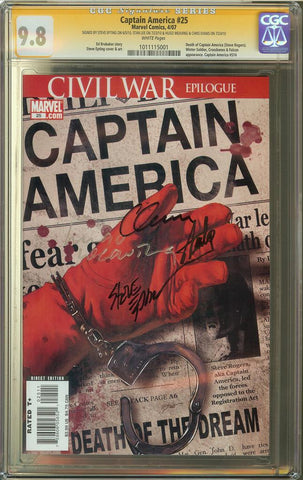 Captain America #25 CGC 9.8