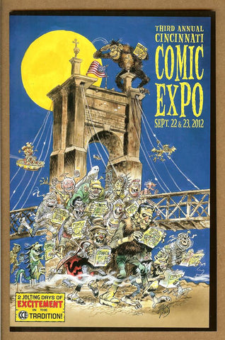 Cincinnati Comic Expo 2012 Program NM/NM+