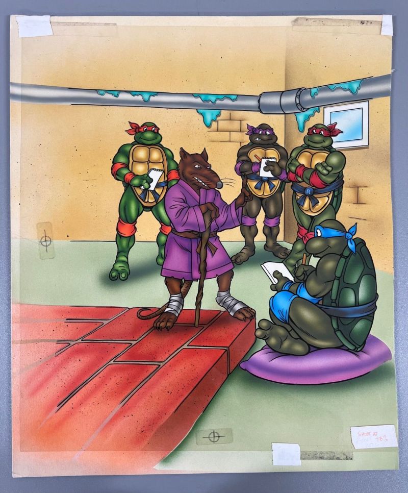 Teenage Mutant Ninja Turtles School Daze Adventure to Color