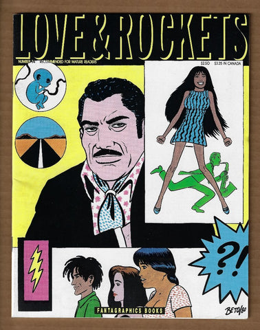 Love and Rockets #34 VF/VF+