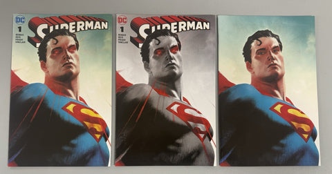 (3) Superman (2018) #1 Forbidden Planet Variants