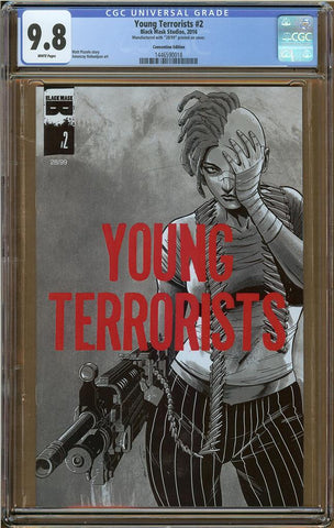 Young Terrorists #2 Convention Edition CGC 9.8