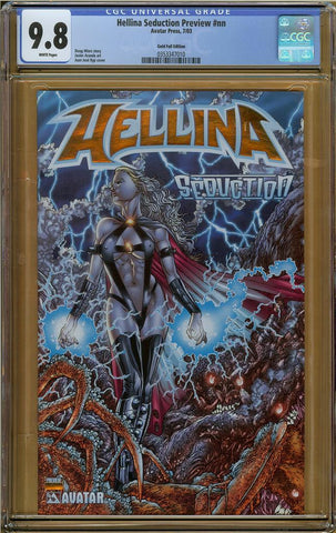 Hellina Seduction Preview #nn Gold Foil Edition CGC 9.8