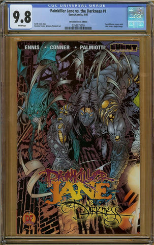 Painkiller Jane vs The Darkness #1 Dynamic For Edition CGC 9.8