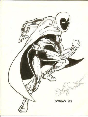 Larry Dobias- Moon Knight Convention Sketch