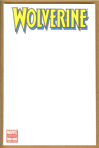 Wolverine #1 Blank Cover NM/NM+