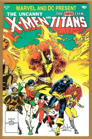 Marvel and DC Present Uncanny X-Men & New Teen Titans #1 NM-