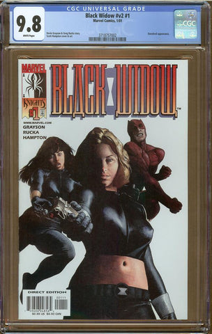 Black Widow v2 #1 CGC 9.8