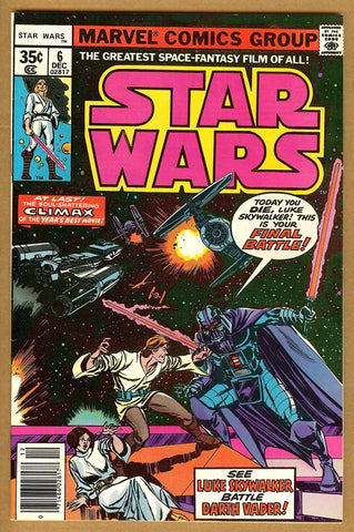 Star Wars #06 VF+ $20