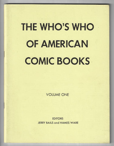 Who's Who of American Comic Books