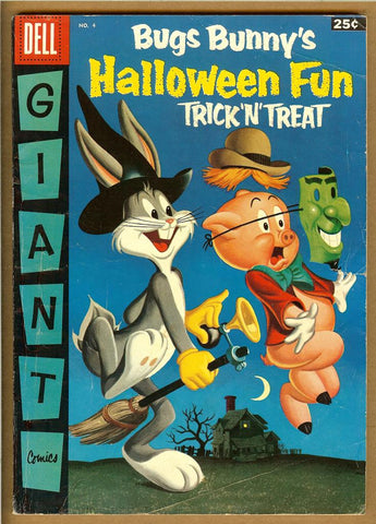 Bug's Bunny Trick 'N' Treat Halloween Fun (Dell Giant) #4 App. VG-