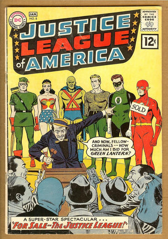 Justice League of America #08 G/VG